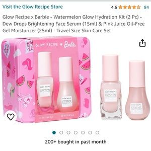 Glow recipe x barbie watermelon glow hydration kit
